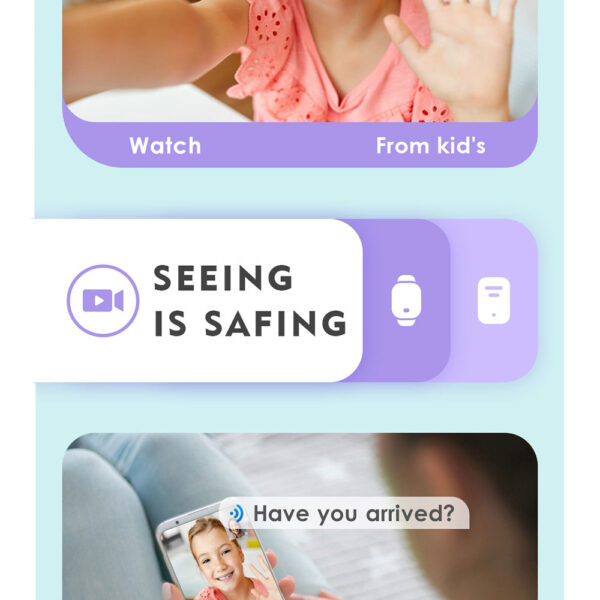 Đồng hồ định vị trẻ em Baby Kid GW900P gọi điện Video miễn phí như IPhone