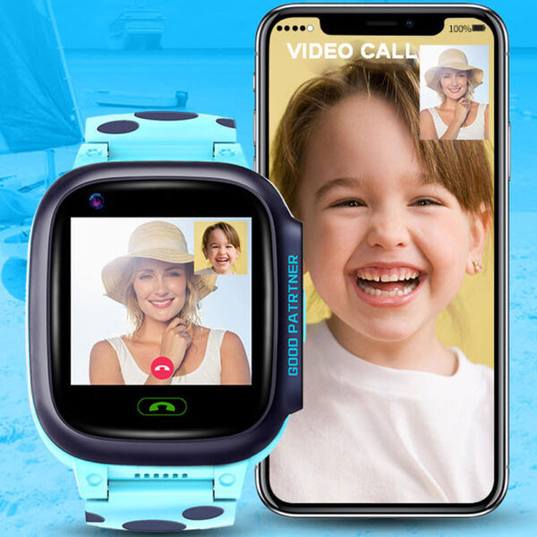 Đồng Hồ Thông Minh Định Vị Trẻ Em Gọi Video Call GW900S Chống Thấm Nước IP67, Định Vị WiFi/LBS + Tặng SIM 4G Data Tốc Độ Cao