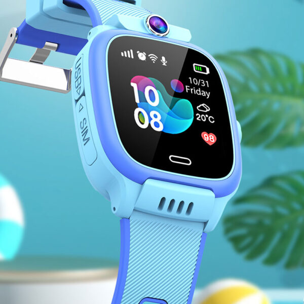 Đồng Hồ Trẻ Em Thông Minh BaByKid BBK05 Chống Nước IPX67 - Có Camera Chụp Ảnh Từ Xa - Định Vị WiFi Auto + Tặng SIM 4G Data Tốc Độ Cao