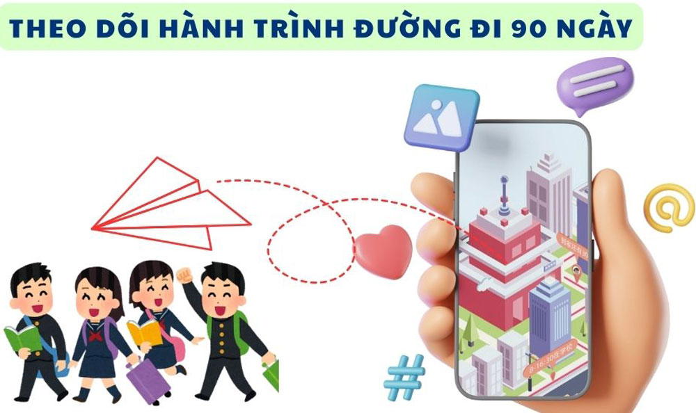 Theo dõi hành trình đường đi và khoanh vùng an toàn từ xa trên Đồng hồ trẻ em thông minh BabyKID G300C 