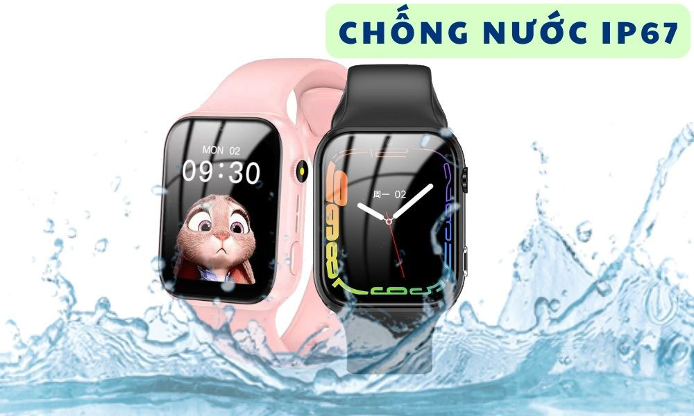 Đồng hồ thông minh định vị trẻ em BabyKID G300C có chức năng chống nước IP67