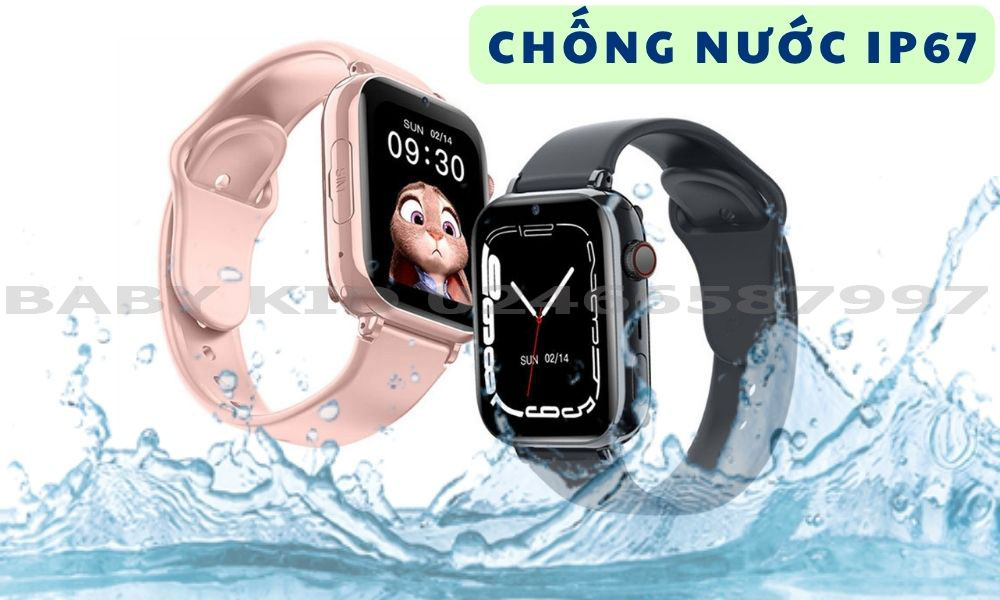 Đồng hồ định vị trẻ em chống nước G500D đạt tiêu chuẩn IP67