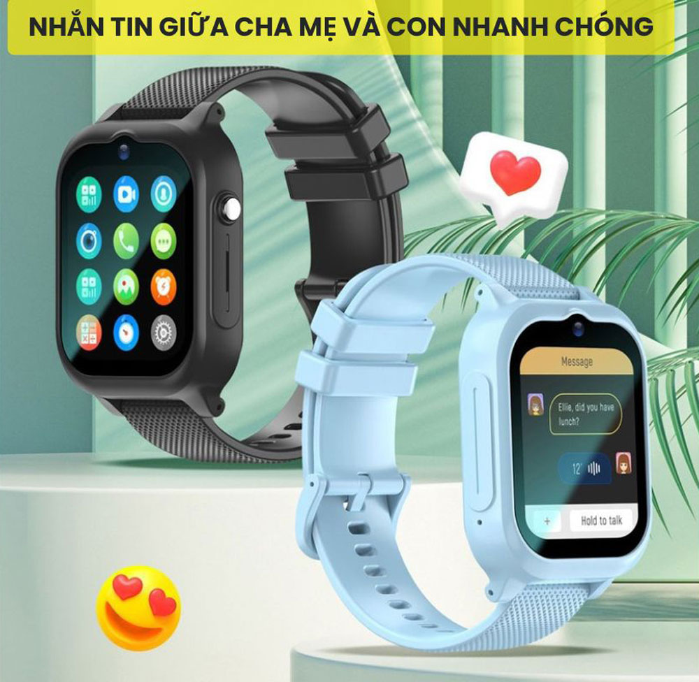 đồng hồ thông minh định vị nhỏ gọn cho trẻ em BABYKID G700D